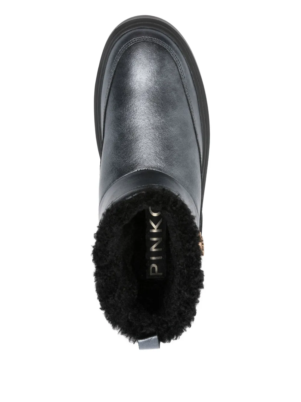 PINKO 35mm platform boots Black