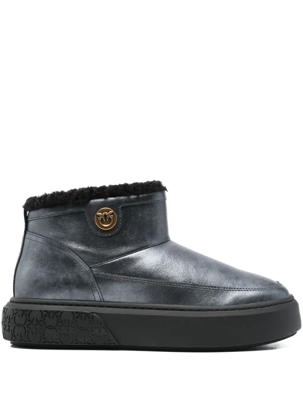 PINKO 35mm platform boots Black