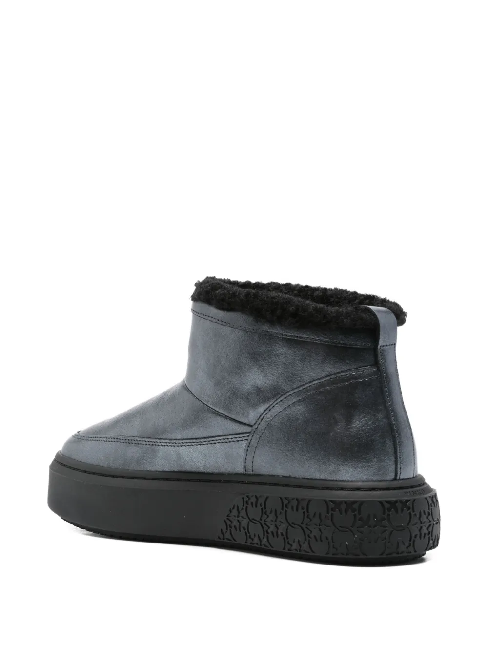 PINKO 35mm platform boots Black
