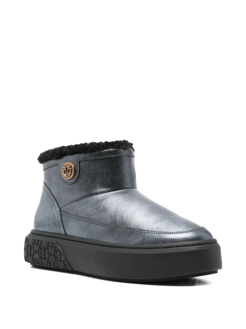 PINKO 35mm platform boots Black