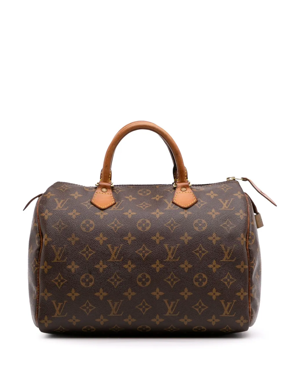 Louis Vuitton Pre-Owned 2010 Monogram Speedy 30 boston bag - ブラウン Louis Vuitton Pre-Owned 2010 Monogram Speedy 30 boston bag - ブラウン
