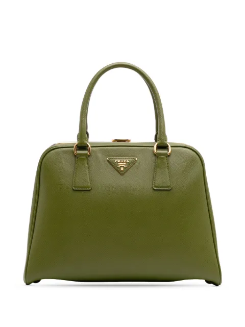 Prada Pre-Owned 2013-2025 Saffiano Lux Pyramid Frame handbag