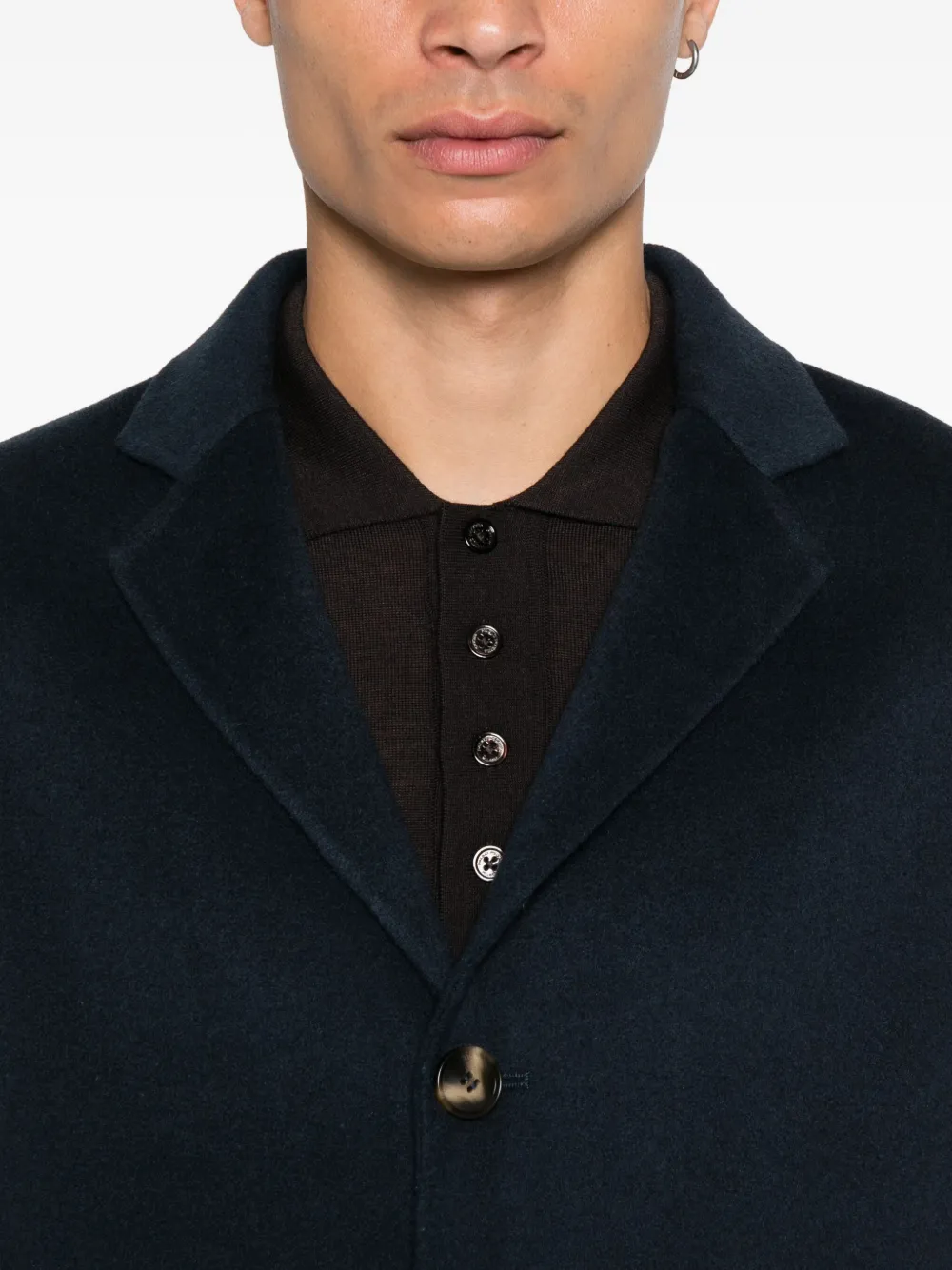 Giorgio Brato Blazer met opgestikte zak Blauw