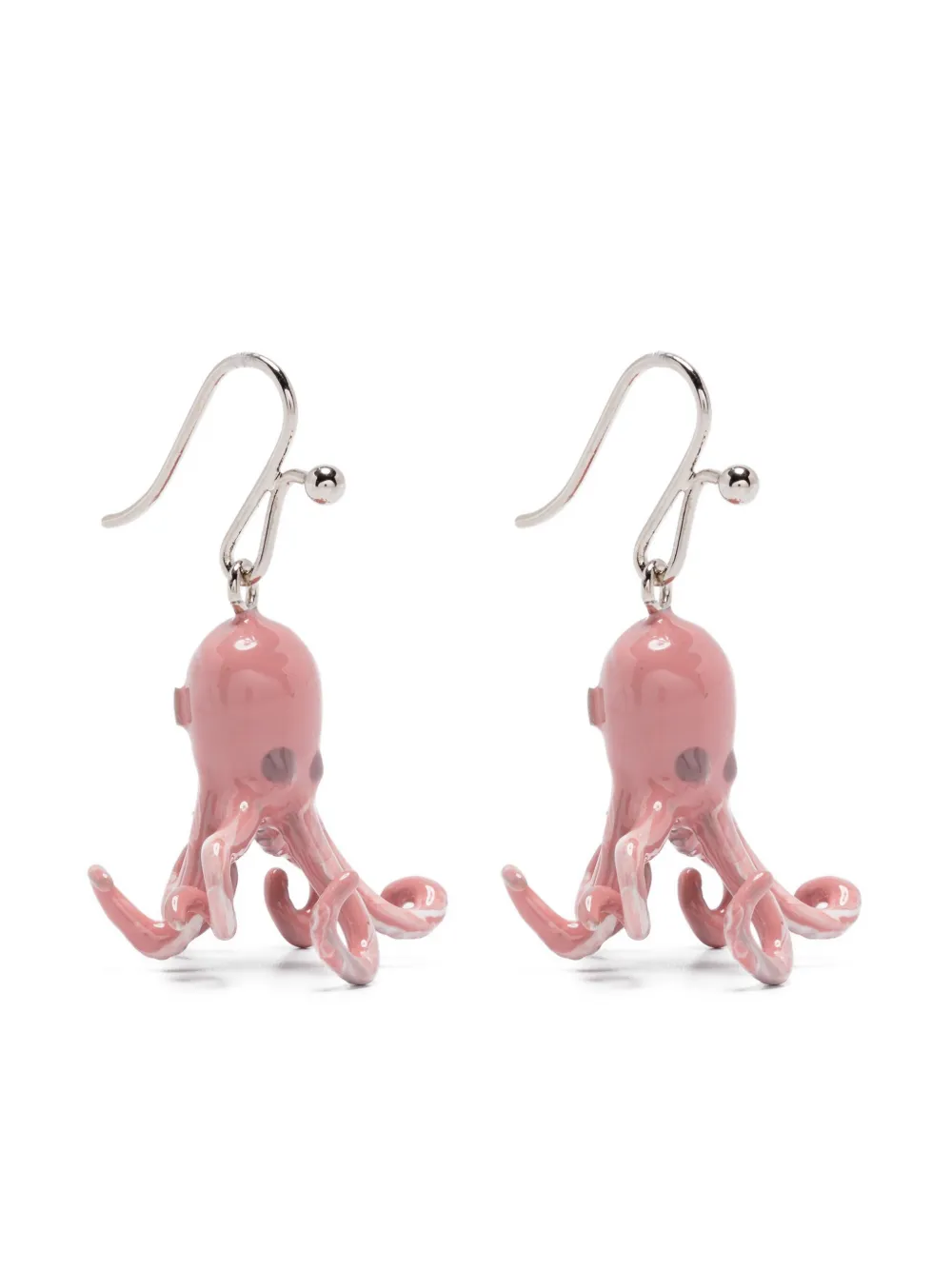 octopus-motif earrings