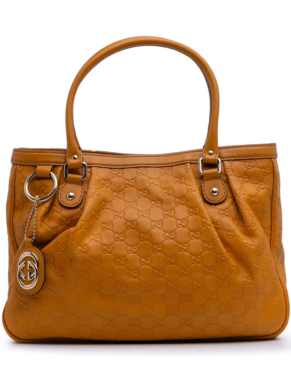 Gucci Pre-Owned 2016-2025 Guccissima Sukey tote bag - ブラウン Gucci Pre-Owned 2016-2025 Guccissima Sukey tote bag - ブラウン