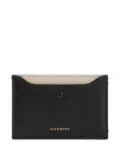 Givenchy leather two-tone cardholder - Black