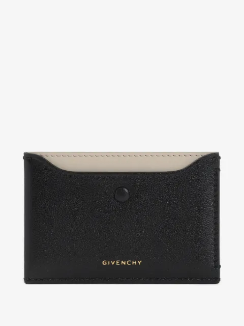 Givenchy leather two-tone cardholder