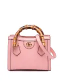 Gucci Pre-Owned 2016-2025 Mini Calfskin Bamboo Diana satchel - Pink