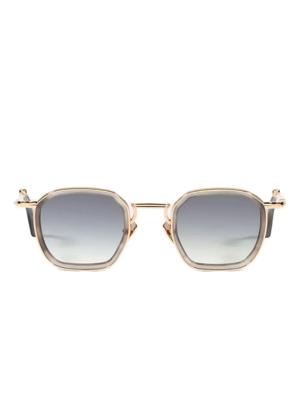 John Dalia geometric-frame sunglasses Geel