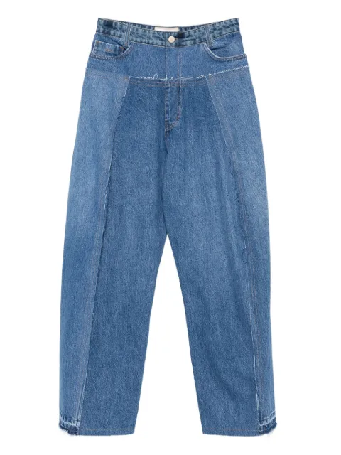 LITKOVSKA panelled-design jeans