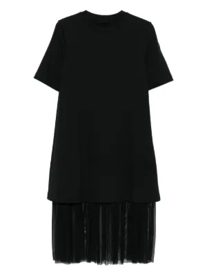 【MONCLER】 モンクレール パネル ノースリーブ ドレス MONCLER モンクレール Mini Dress ワンピース ノースリーブ ミニ