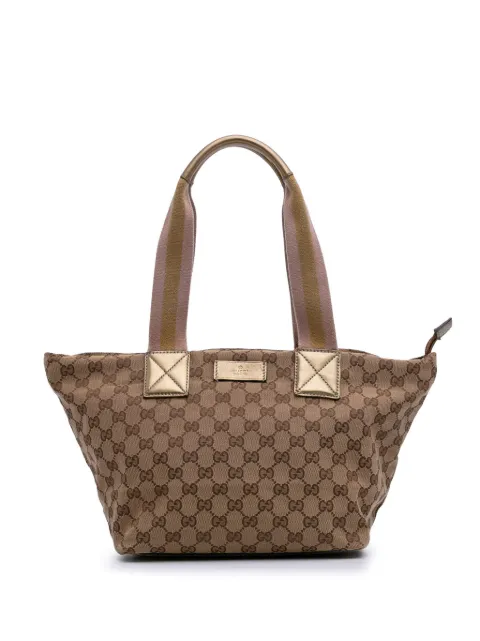 Gucci Pre-Owned 2016-2025 GG Canvas Web tote bag