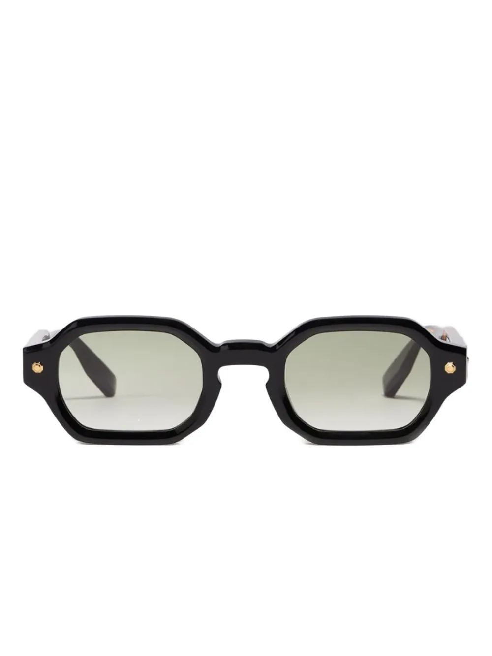 John Dalia rectangle-frame sunglasses | Brown | Image 1