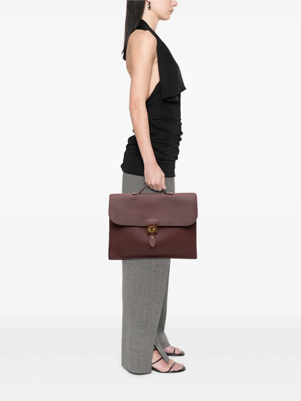 Hermès Pre-Owned 1997 Togo Sac a Depeches 41 business bag | Pre-Owned | Image 2