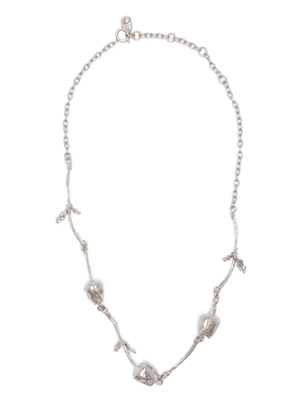 rose-shaped necklace