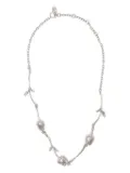 Marni rose-shaped necklace - Silver