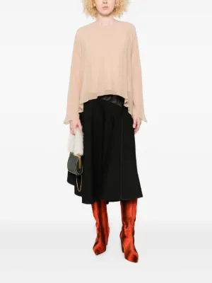 新品❗️MARNI マルニ　ロゴ入り　アシンメトリーススカート MARNI(マルニ)のアシンメトリースカート通販 | 集英社HAPPY PLUS