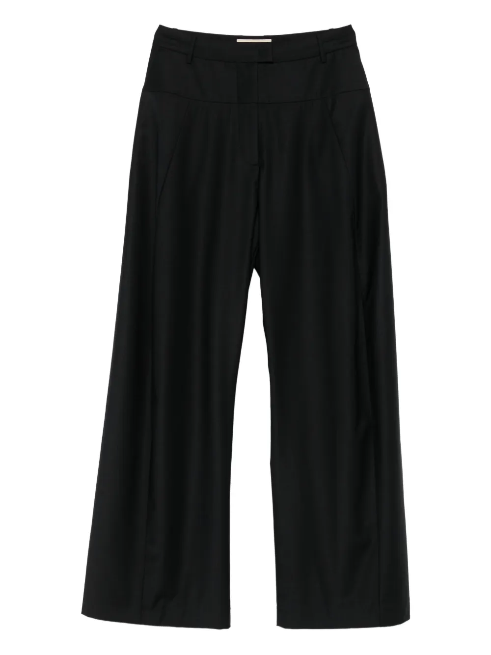 LITKOVSKA panelled straight-leg trousers | Black | Image 1