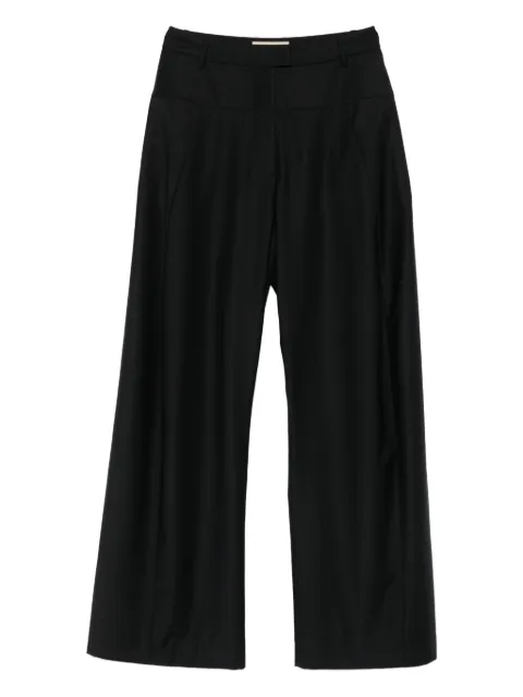 LITKOVSKA panelled straight-leg trousers