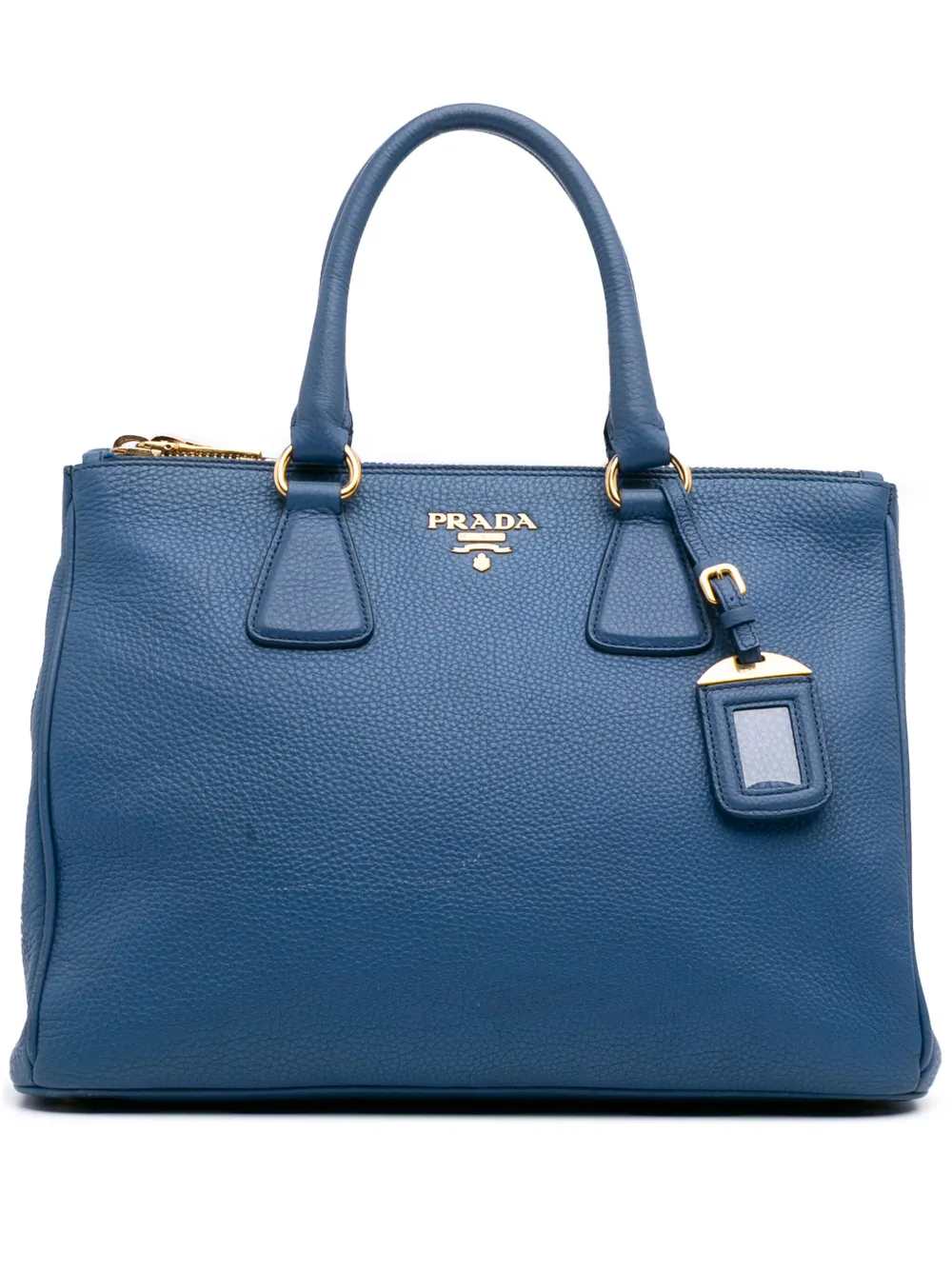 Prada Pre-Owned 2010-2025 Vitello Daino Double Zip Convertible Tote Prada Pre-Owned 2010-2025 Vitello Daino Double Zip Convertible Tote