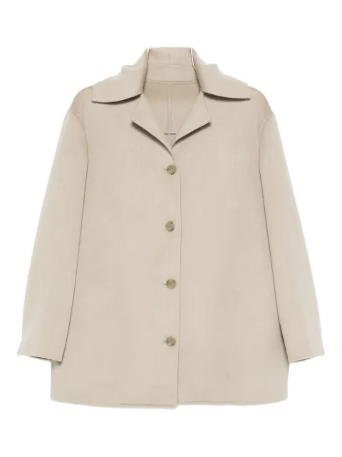 Alberta Ferretti button-fastening collared jacket