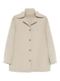 Alberta Ferretti button-fastening collared jacket - Grey