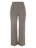 STAUD houndstooth-check trousers - Brown