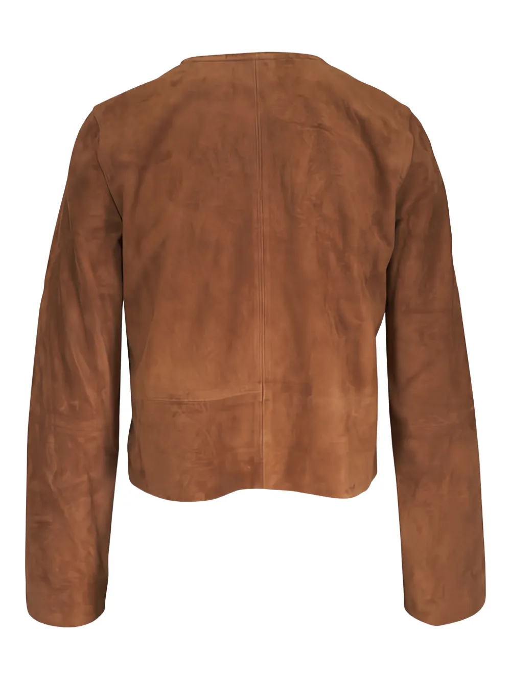 Vince suede collarless jacket | Leather Jackets | Image 2