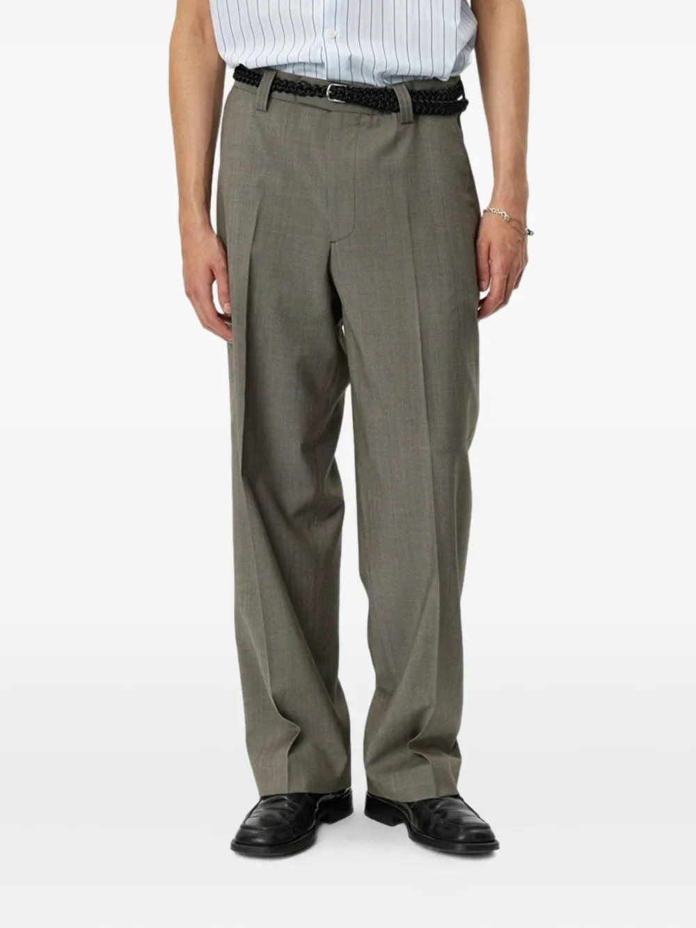 mfpen Study pleated trousers | Grey | Image 1