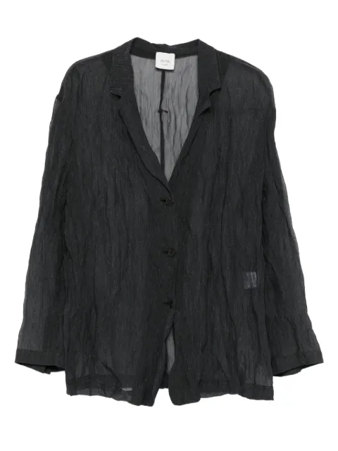 Alysi blazer à design texturé