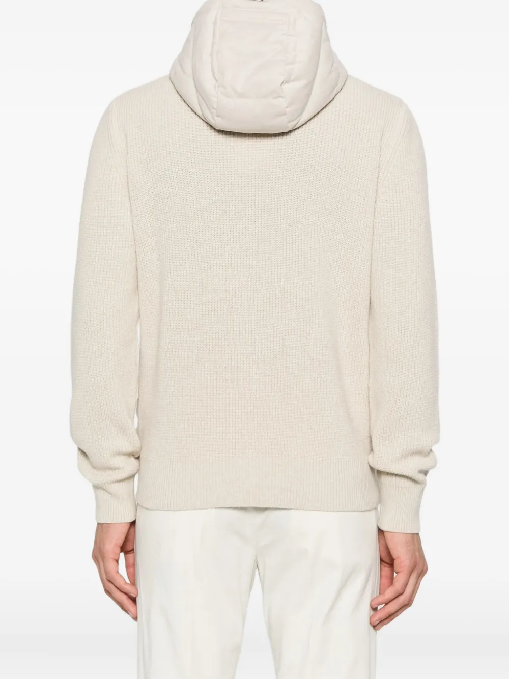Herno Gevoerd jack met capuchon Beige