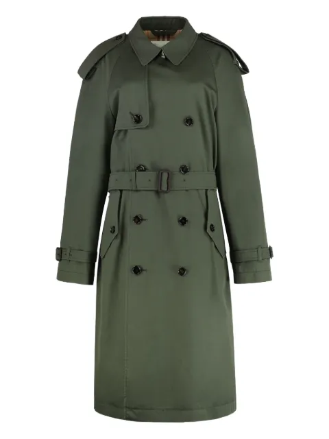 Burberry double-breasted belted trench coat