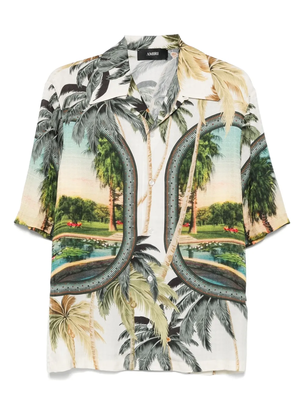 Amiri Paradise Shirt In Multi
