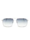 Barton Perreira pilot-frame sunglasses - Silver