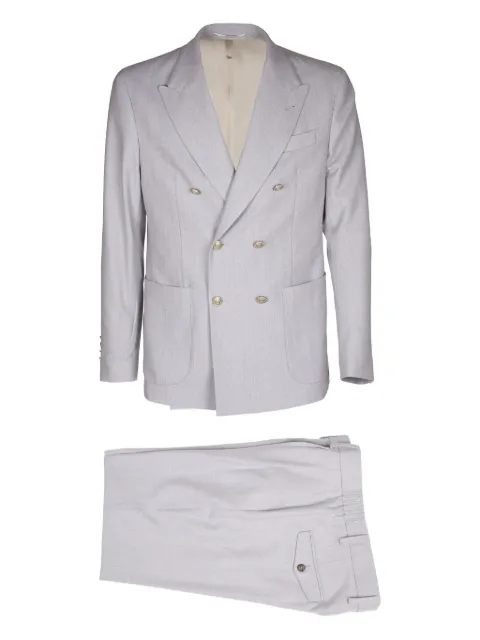 Eleventy double-breasted suit