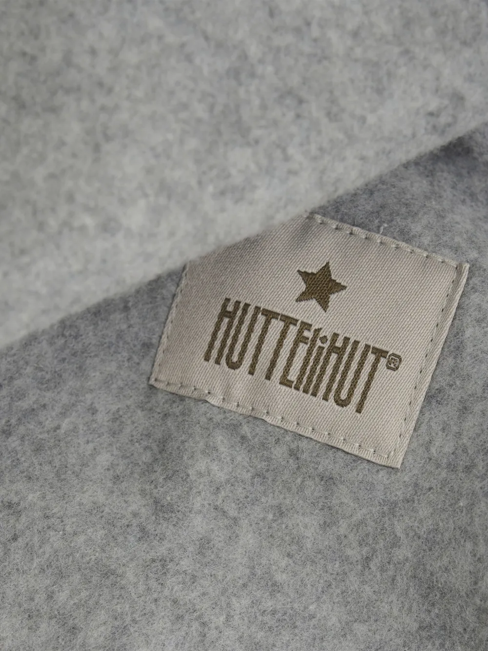  Huttelihut Fleece Hooded Jacket - Grey 