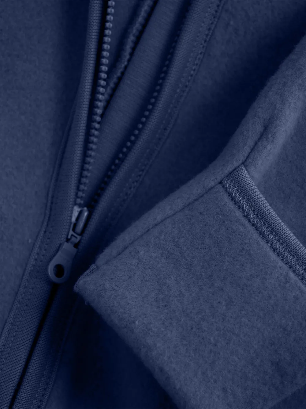 HUTTEliHUT Jumpsuit met rits en capuchon Blauw