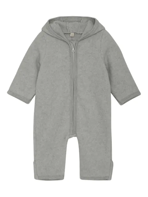 HUTTEliHUT hooded fleece jumpsuit