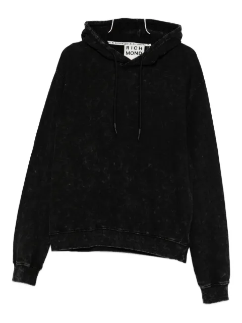 John Richmond acid-wash hoodie