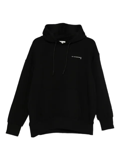 John Richmond logo-print hoodie