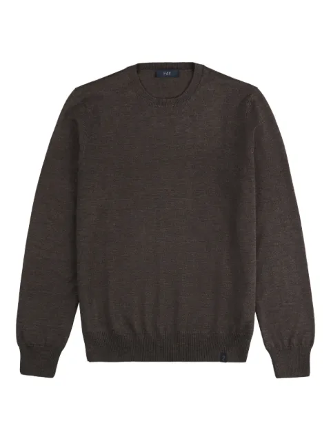 Fay Pullover mit rundem Ausschnitt