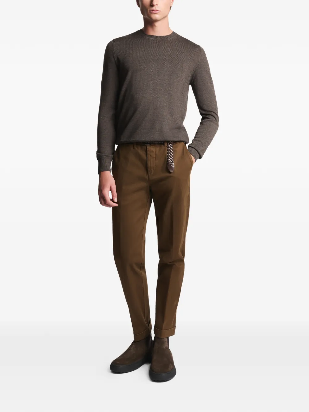 Fay crew-neck wool sweater | Knitted Sweaters | Image 2