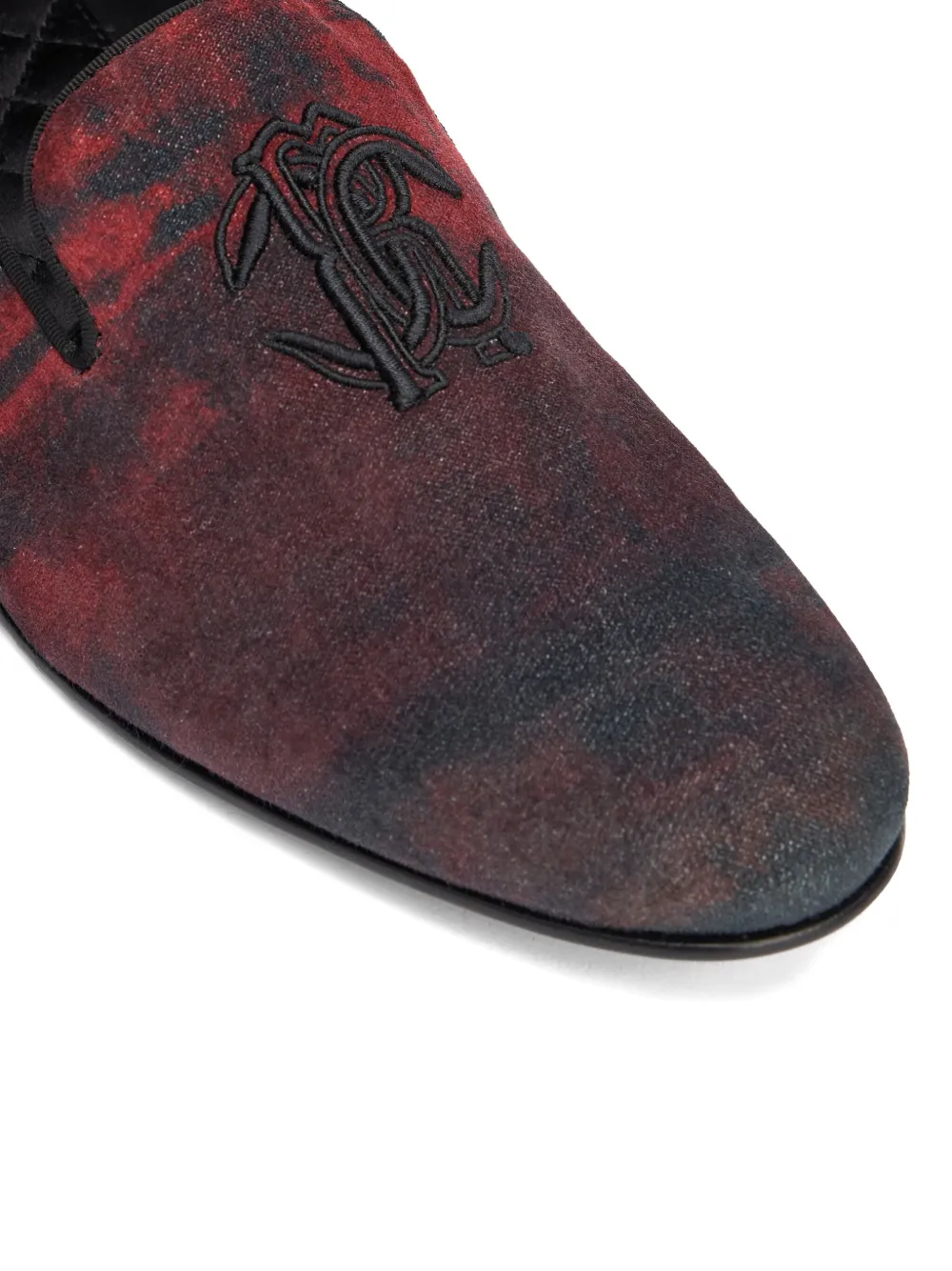 Roberto Cavalli Loafers met geborduurd logo Rood