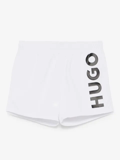HUGO shorts de playa con logo estampado