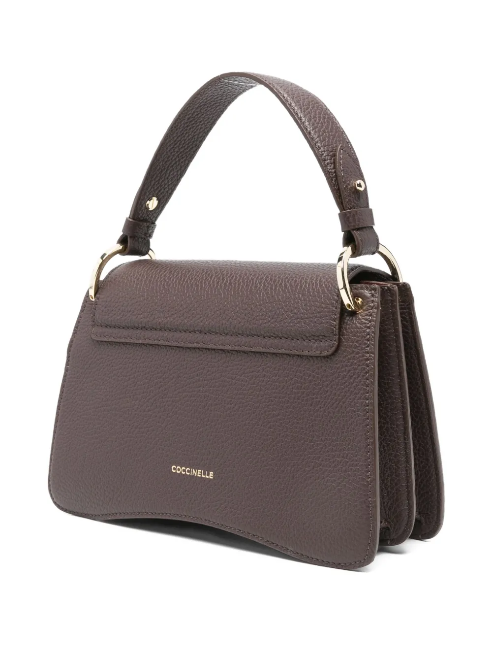 Coccinelle Kleine C-Me crossbodytas met handvat Bruin