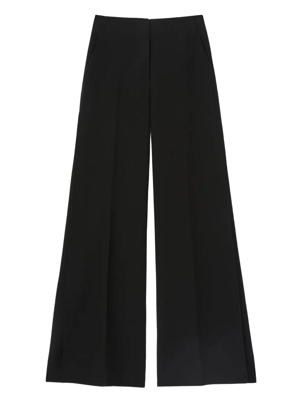 Lafayette 148 pressed-pleat trousers - ブラック Lafayette 148 pressed-pleat trousers - ブラック