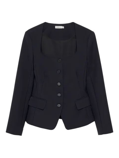 Simkhai square-neck buttoned jacket