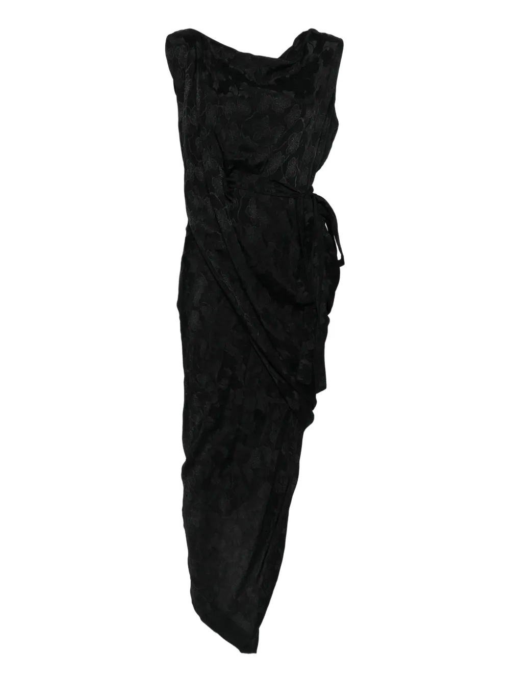 Vivienne Westwood Pre-Owned 2010s draped floral dress | Black | Image 1