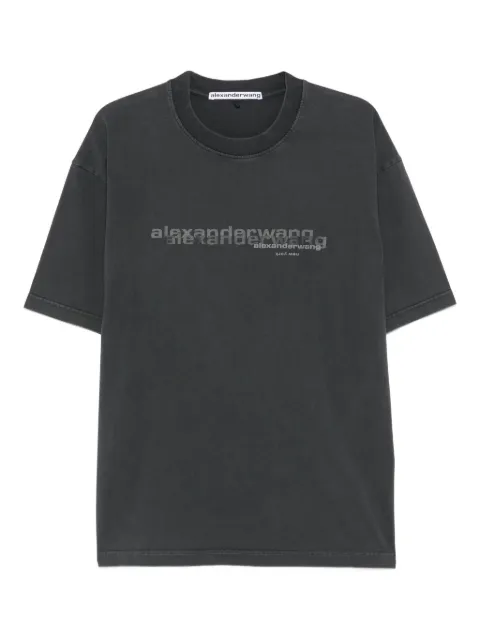 Alexander Wang logo-print cotton T-shirt
