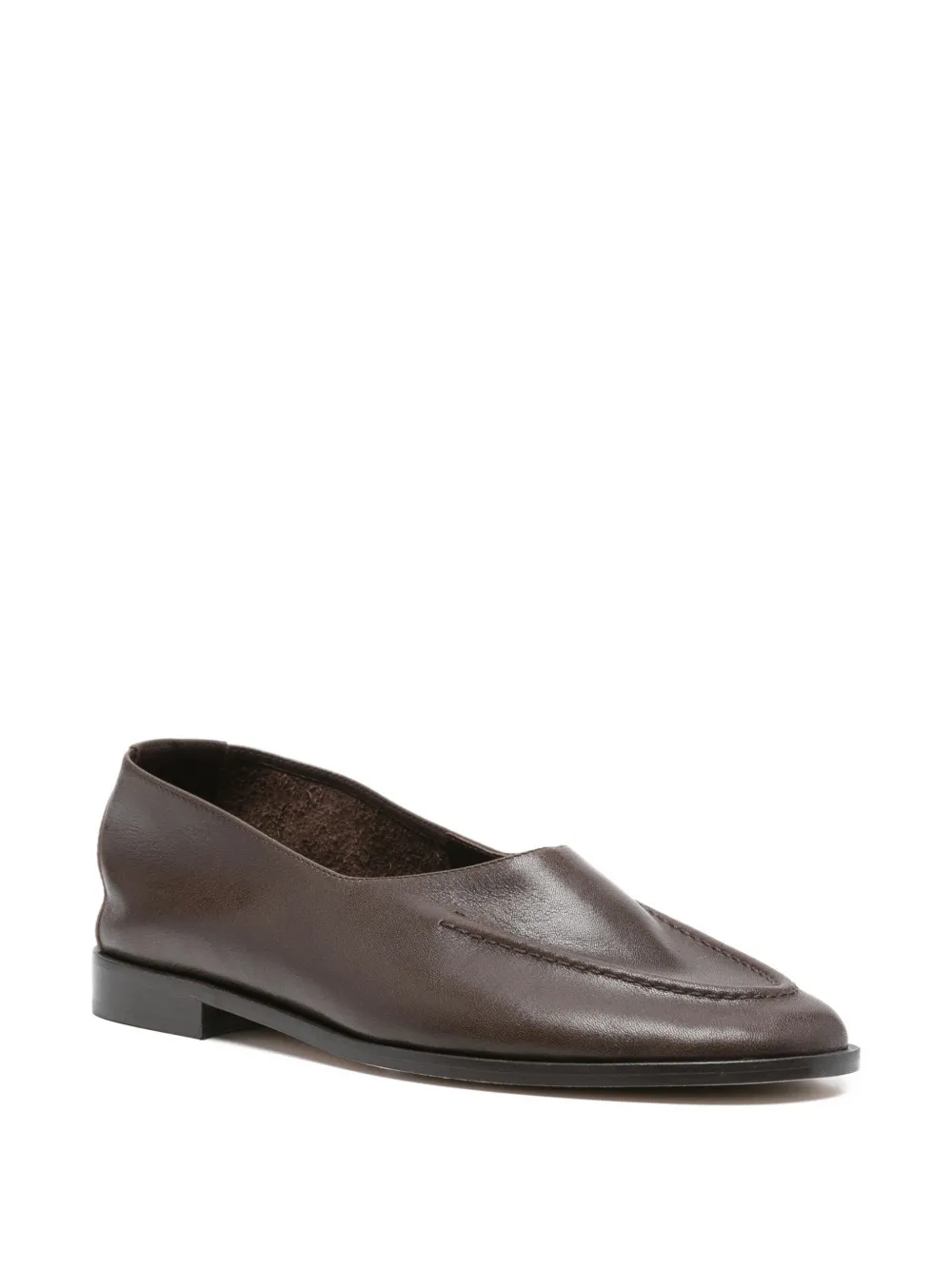 Hereu Juliol Winter leren loafers - Bruin